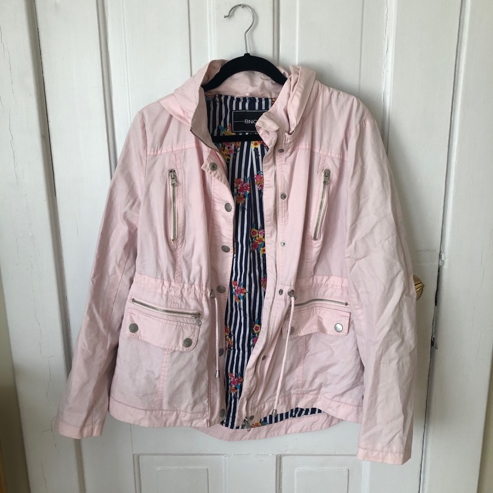 BNCI Jacket with floral lining size L